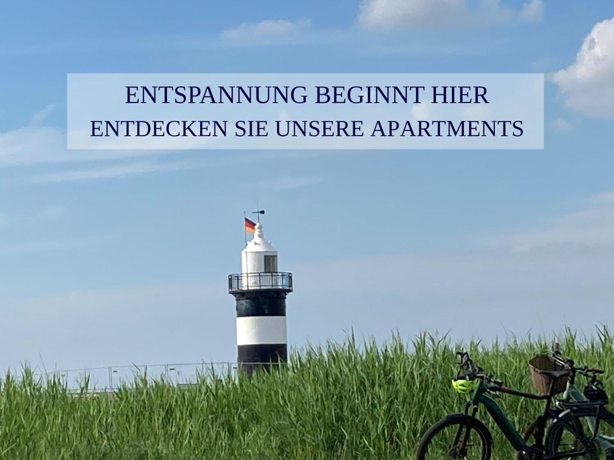Haus Krabbe Apartments, Zentral Gelegen Im Idyllischen Nordseeort Zwischen Bremerhaven Und Cuxhaven, Hunde Kostenfrei Willkommen, Hauseigene Kostenfreie Parkplaetze 뢰멘 외부 사진